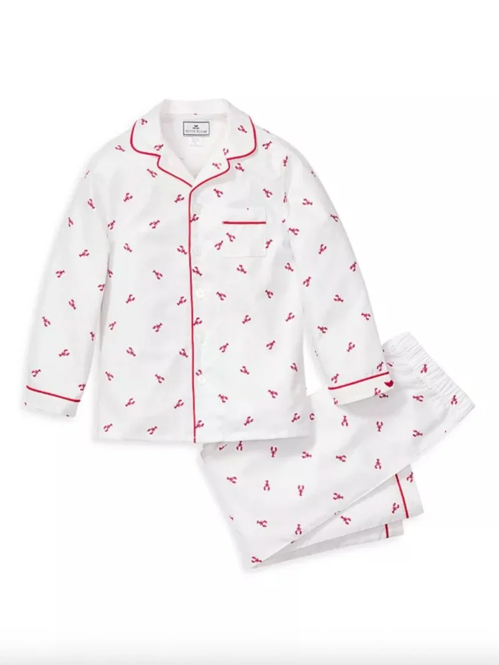 NWT Petite Plume Unisex Brixham Lobster Pajama Set - Size 7